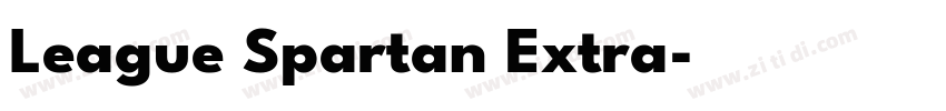 League Spartan Extra字体转换 League Spartan Extra字体转换
